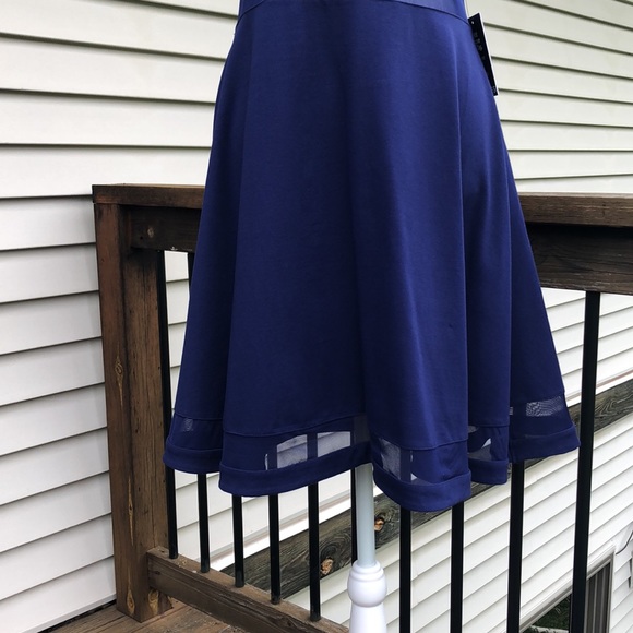 Navy Skater Mini by Express - Picture 3 of 16